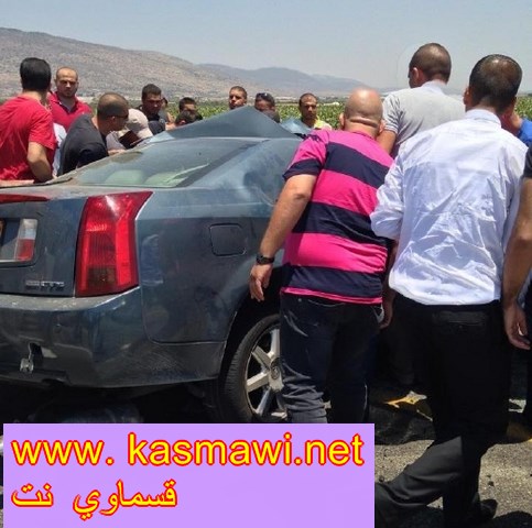 الناصرة : مصرع أم وطفليها وقريب العائلة في حادث بين سيارة وحافلة قرب كفرمندا